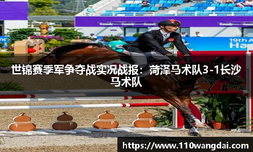 世锦赛季军争夺战实况战报：菏泽马术队3-1长沙马术队